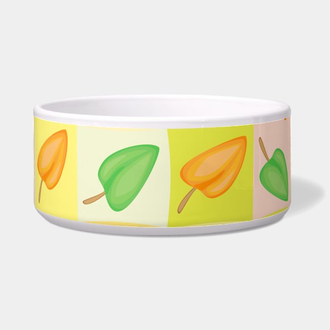Pattern 30 Pet Bowl (Front)