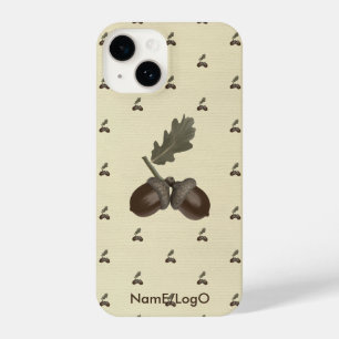 pattern_3_acorn_1 iPhone case
