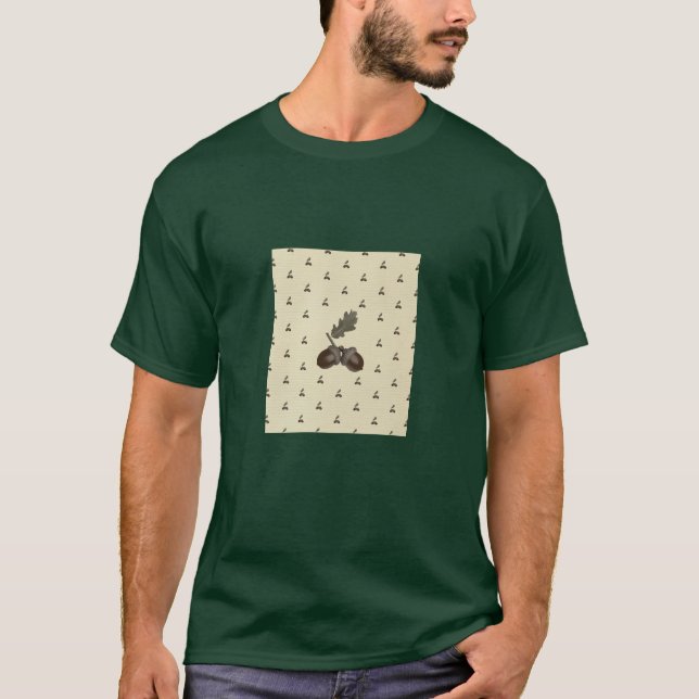 pattern_3_acorn_1 t-shirt (Front)
