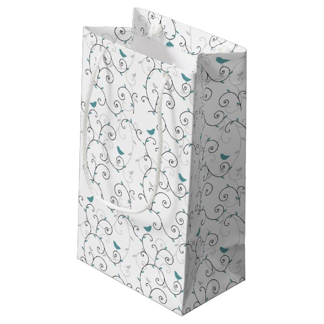 pattern 3 small gift bag (Back Angled)