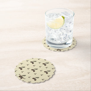 pattern_4_acorn_2 paper coaster
