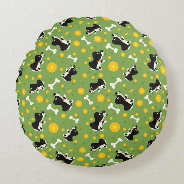 pattern 4 round cushion (Front)