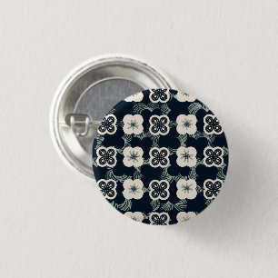 pattern_5_flower_1 3 cm round badge