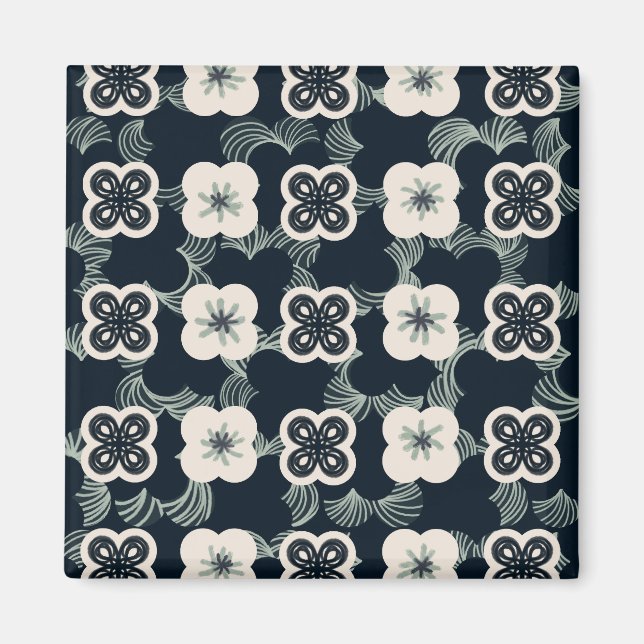 pattern_5_flower_1 magnet (Front)