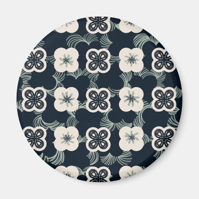 pattern_5_flower_1 magnet (Front)