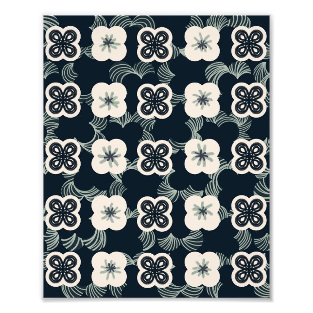 pattern_5_flower_1 photo print (Front)