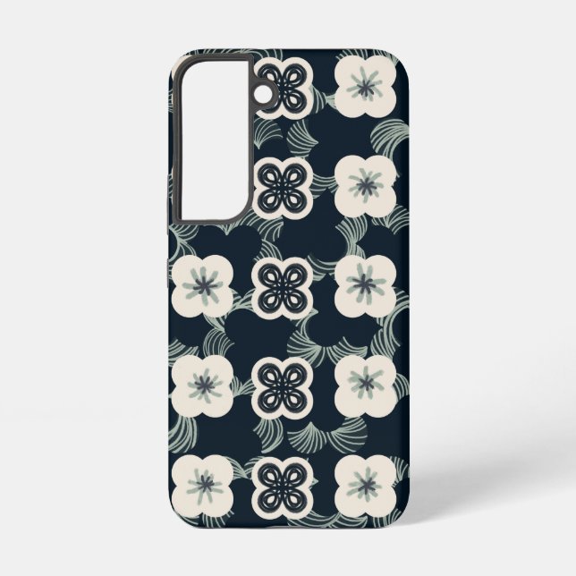pattern_5_flower_1 samsung galaxy s22 case (Back)