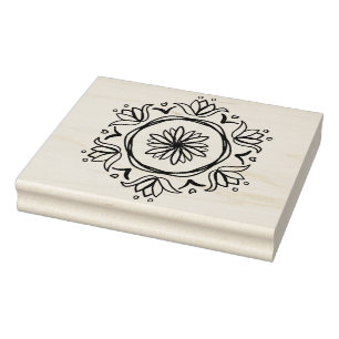 Pattern 92 rubber stamp