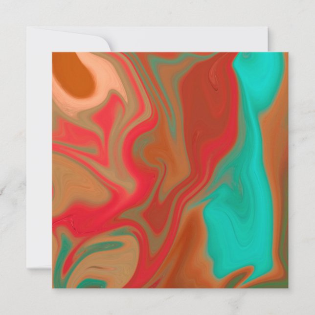 pattern abstract. card (Front)
