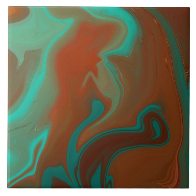 pattern abstract, ceramic tile (Front)