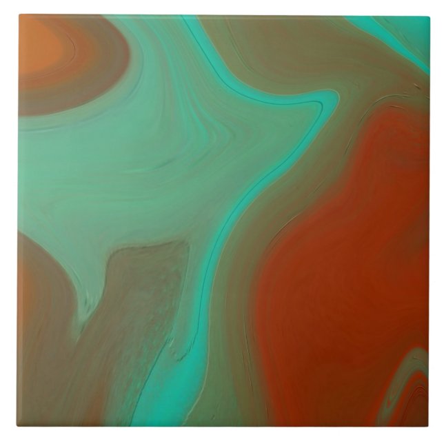 pattern abstract ceramic tile (Front)