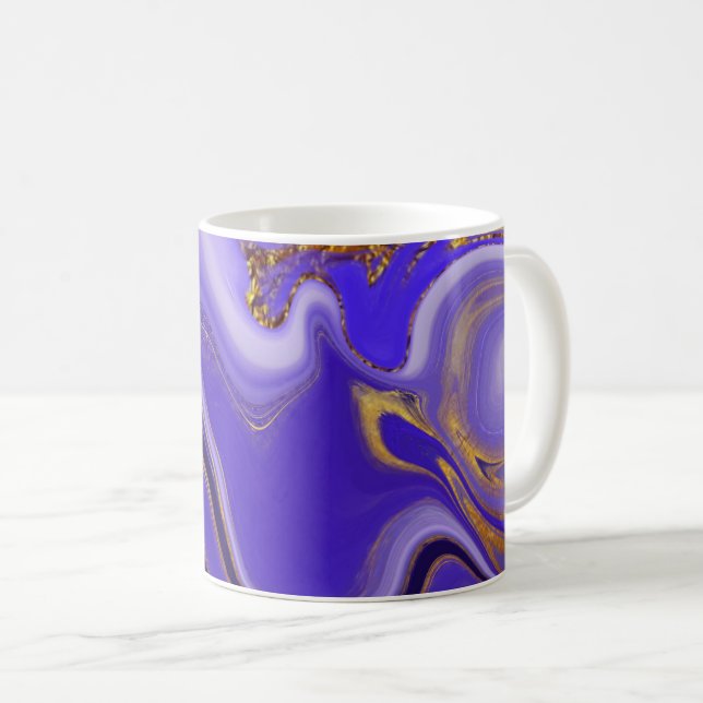 pattern abstract. coffee mug (Front Right)