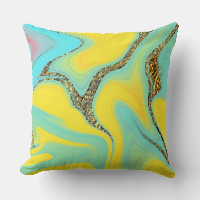 pattern abstract cushion (Front)
