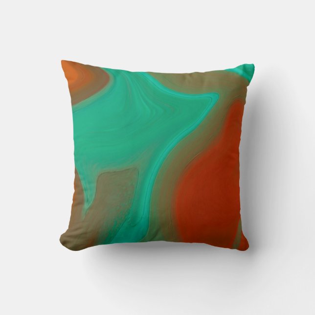 pattern abstract cushion (Front)
