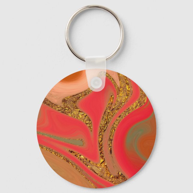 pattern abstract. key ring (Front)