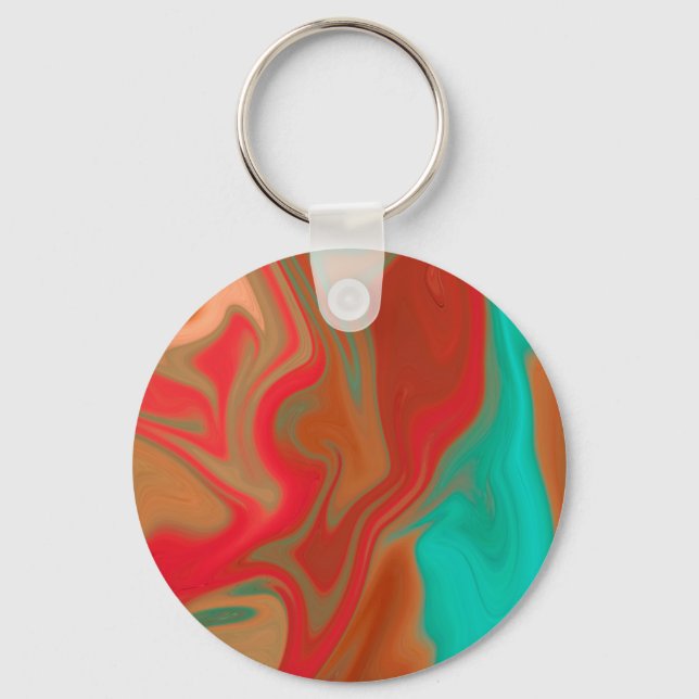 pattern abstract. key ring (Front)