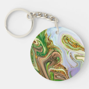 pattern abstract key ring