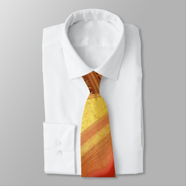 pattern abstract marbled tie (Tied)