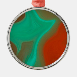 pattern abstract metal ornament