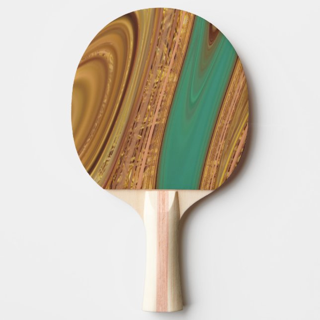 pattern abstract. ping pong paddle (Front)