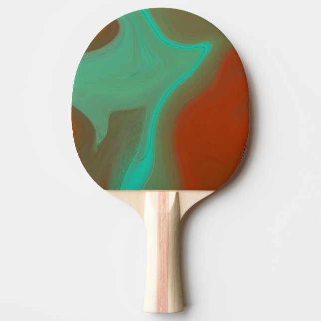 pattern abstract ping pong paddle (Front)