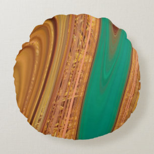 pattern abstract. round cushion