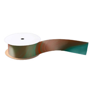 pattern abstract satin ribbon