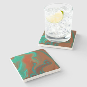pattern abstract, stone coaster