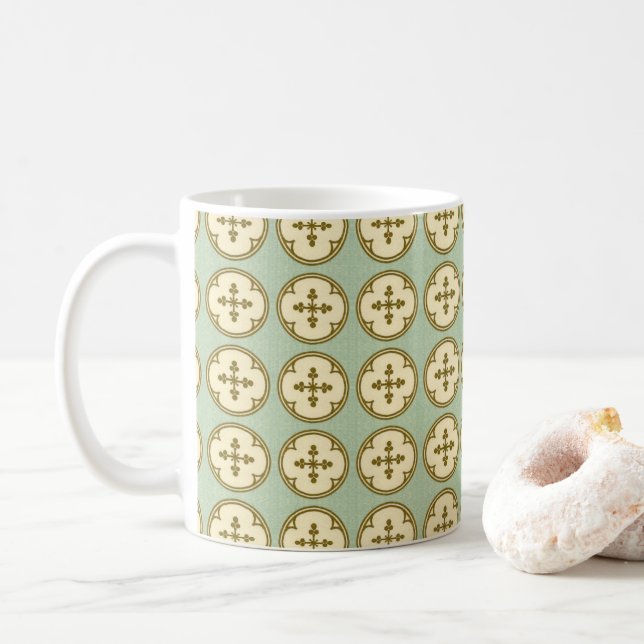 Pattern after St. Bartholomew the Apostle (RLS 03) Coffee Mug (With Donut)