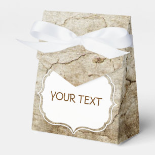 Pattern - antique grunge style + your text favour box