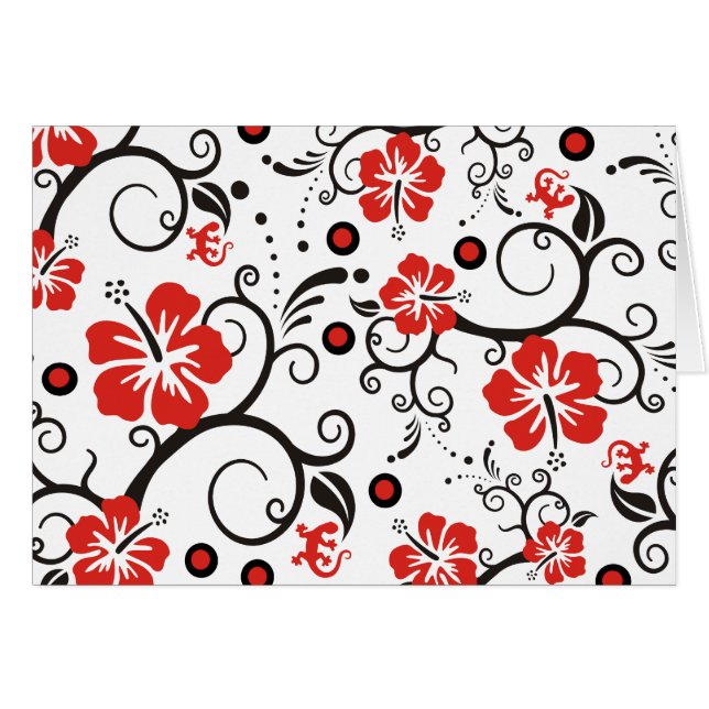 Pattern ARTs - hibiscus decor (Front Horizontal)
