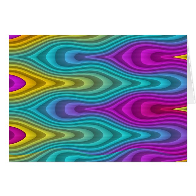 Pattern ARTs - stripes 3D coloured 19 (Front Horizontal)