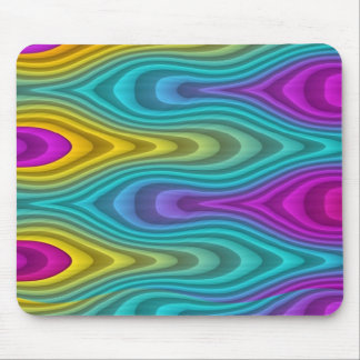 Pattern ARTs - stripes 3D coloured 19 Mouse Pad