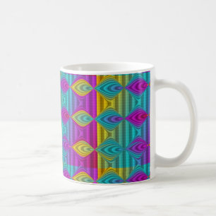 Pattern ARTs - stripes 3D coloured 21 Coffee Mug