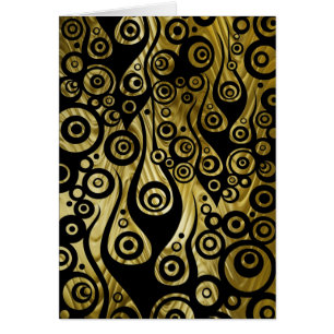 Pattern ARTs - Tattoo circle flames golden waves