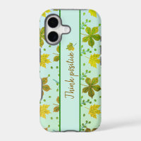 Pattern autumn leaves iPhone Case