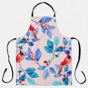 pattern background abstract red kaleidoscope desig apron