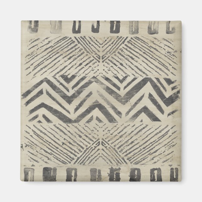 Pattern Bazaar - Geometric Shapes Magnet (Front)