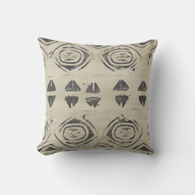 Pattern Bazaar - Rounded and Geometric Shapes Cushion (Front)