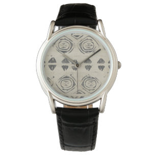 Pattern Bazaar - Rounded and Geometric Shapes Watch