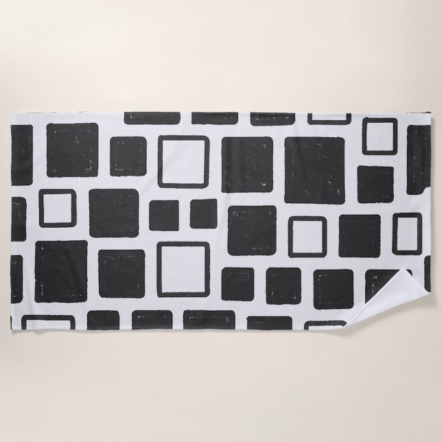 pattern beach towel (Front)