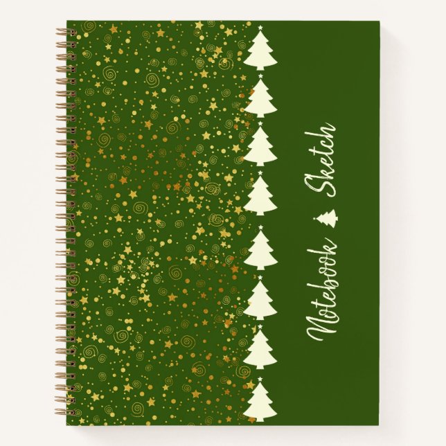 Pattern Christmas decoration Notebook (Front)