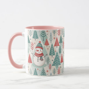 Pattern Christmas Scandinavian Mug