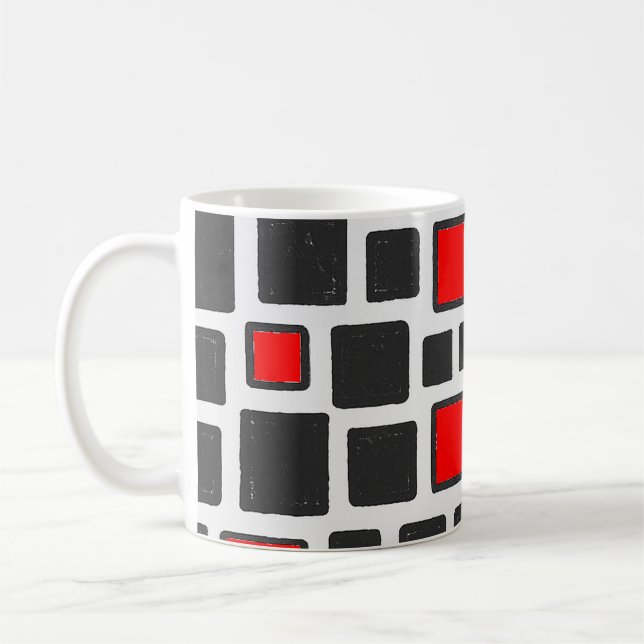 pattern coffee mug (Left)