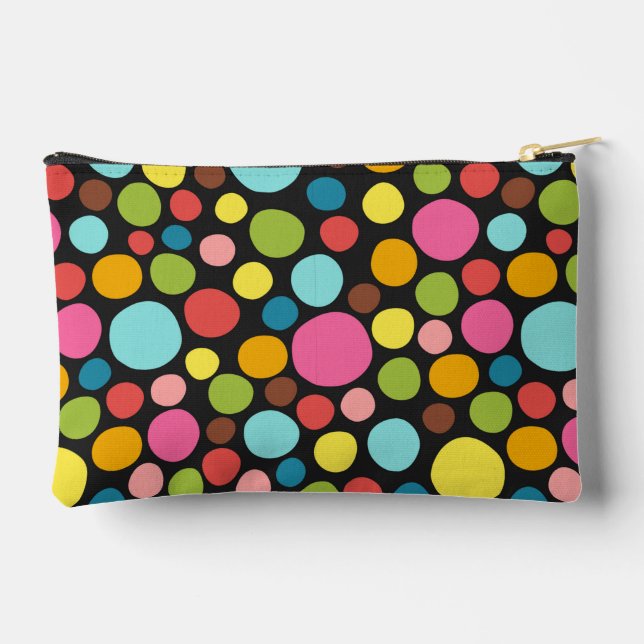 Pattern Colorful Inspiration Cute   Accessory Pouch (Back)