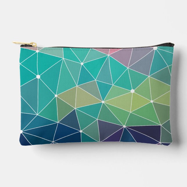 Pattern Colorful Inspiration Retro Cute  Accessory Pouch (Front)