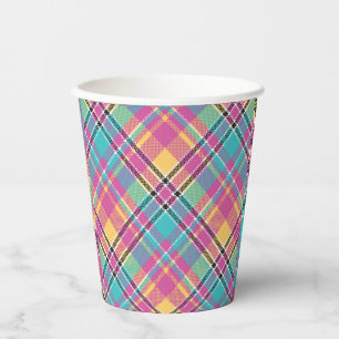 Pattern Colorfull Modern Geometric Vintage Paper Cups