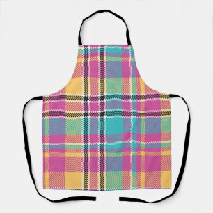 Pattern Colorfull Stylish Design Geometric Vintage Apron