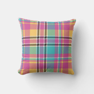 Pattern Colorfull Stylish Design Geometric Vintage Cushion