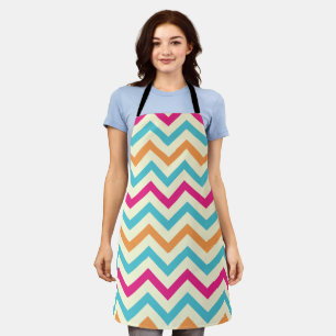 Pattern Colorfull Stylish Geometric Vintage Apron
